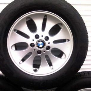  К BMW X5,  Диски BMW 235/65 R17 оригинал 56 стиль 4шт. Резина - 235/65