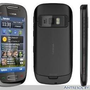 Nokia C7 2 simсим Wi-fi,  FM,  TV,  WAP,  MP3. Новинкa + ПОДАРОК ЧЕХОЛ!