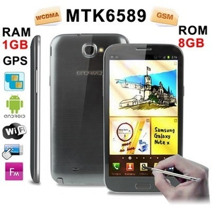 Samsung N7189 2 SIM MTK6589 Cortex A7 quad core,  1.2GHz 5.5