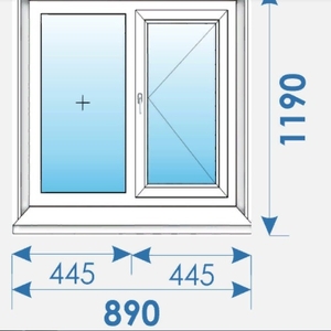Окна и Двери пвх новые дешево  в Минске