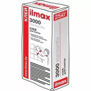 Клей для плитки ilmax 3000