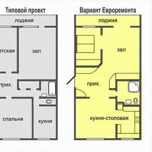 3-х комн. квартира 56.6м. в кирпичном доме 